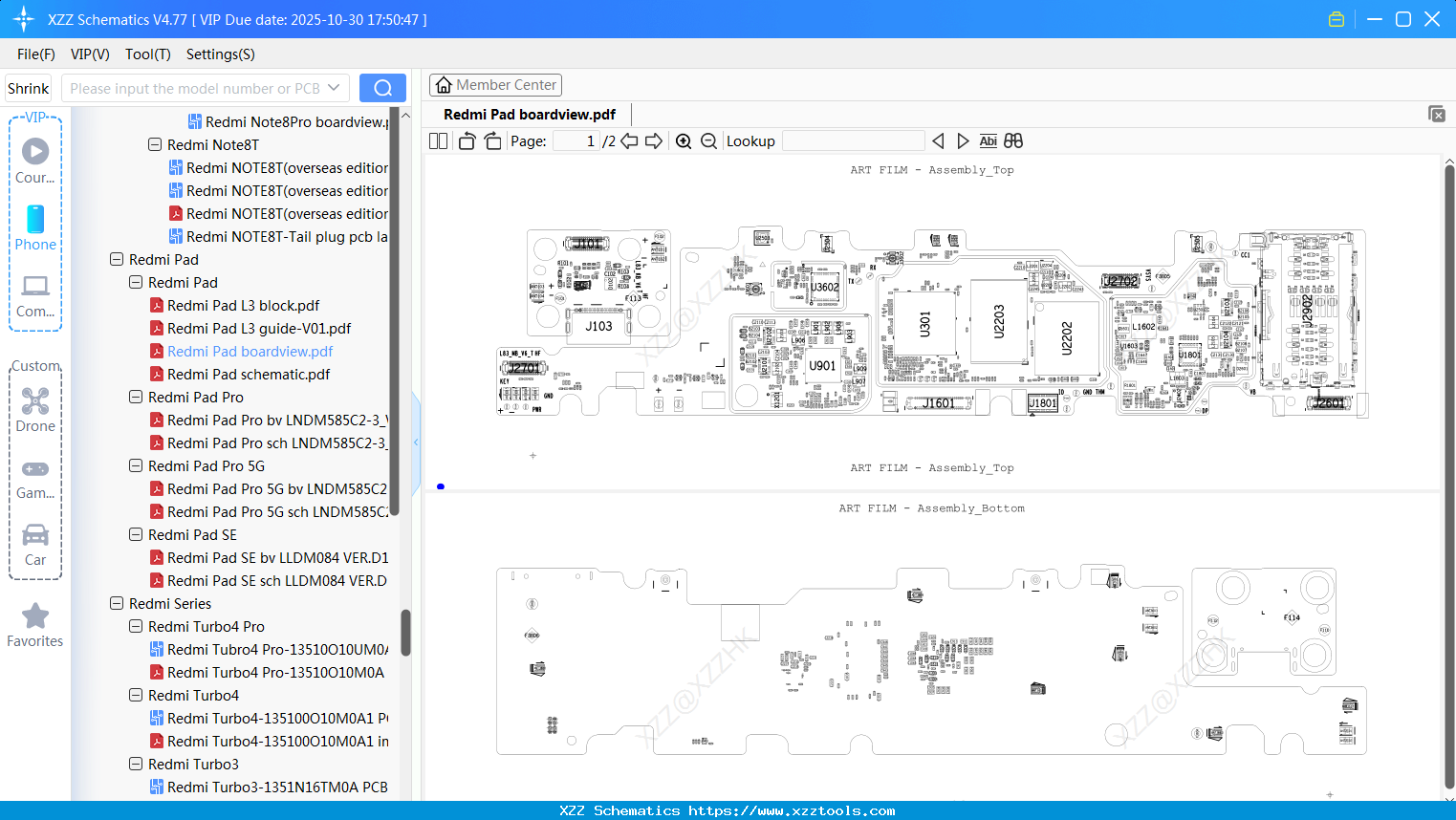Xiaomi Redmi Pad Boardview